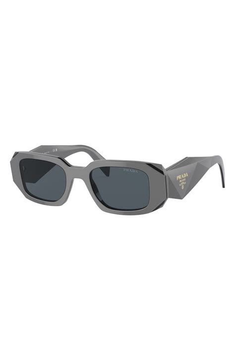 how much are prada sunglasses in italy|Prada 51mm rectangular sunglasses.